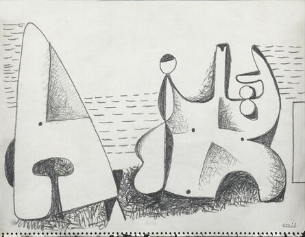 Caziel, ‘Composition’, ca. 1950