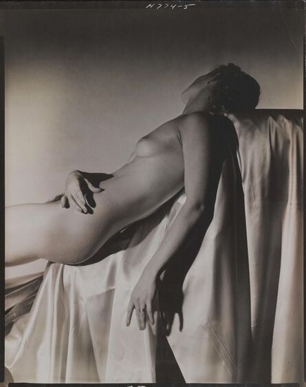Horst P. Horst, ‘Lisa on Silk, New York’, 1940
