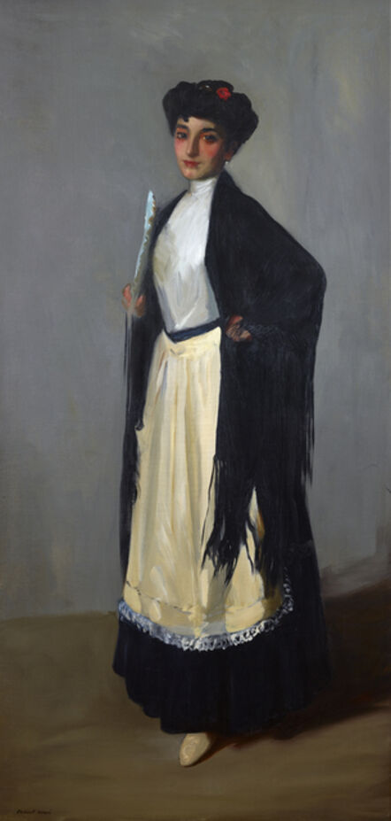 Robert Henri, ‘Modiste (Spanish Girl, Madrid)’, 1906