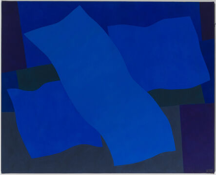 Margo Hoff, ‘Flying Blue’, 1979