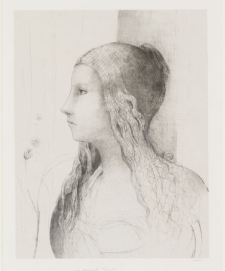 Odilon Redon, ‘Brunnhilde (Crepuscule des dieux)’, 1894