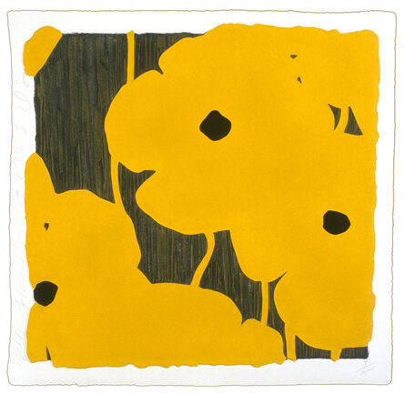Donald Sultan, ‘Yellow Flowers’, 2003