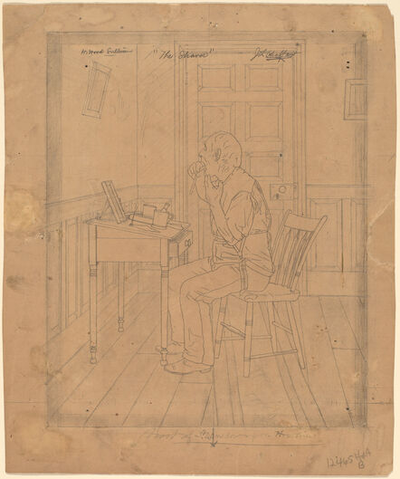 Jefferson David Chalfant, ‘H. Wood Sullivan - "The Shaver"’, probably 1890/1900