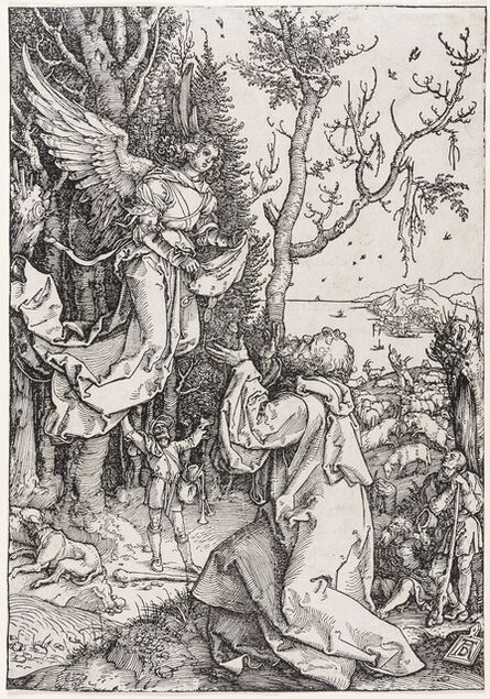 Albrecht Dürer, ‘Joachim and the Angel, from: Life of the Virgin’, circa 1504