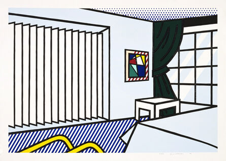 Roy Lichtenstein, ‘BEDROOM’, 1990