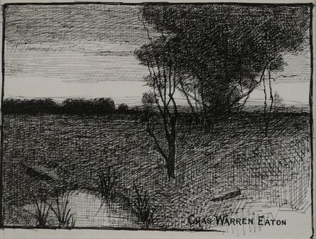 Charles Warren Eaton, ‘Peaceful Meadow’, ca. 1895