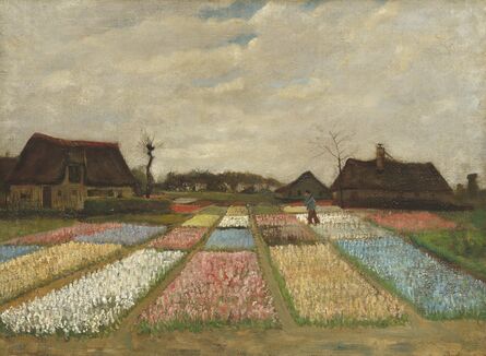 Vincent van Gogh, ‘Flower Beds in Holland’, 1883