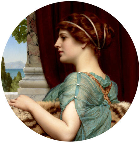 John William Godward, ‘A Pompeian Lady’, 1904