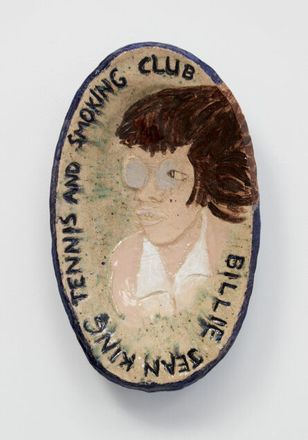 Pam Lins, ‘Billie Jean King Tennis and Smoking Club’, 2018