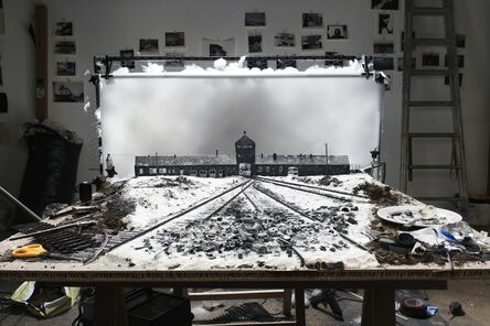 Cortis & Sonderegger, ‘Making of „KZ Auschwitz, Gateway“ (by Stanlislaw Mucha, 1945)’, 2015