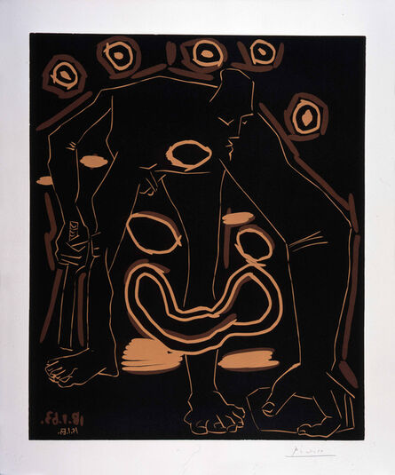 Pablo Picasso, ‘Homme au Bâton / Vieux Bouffon’, 1963