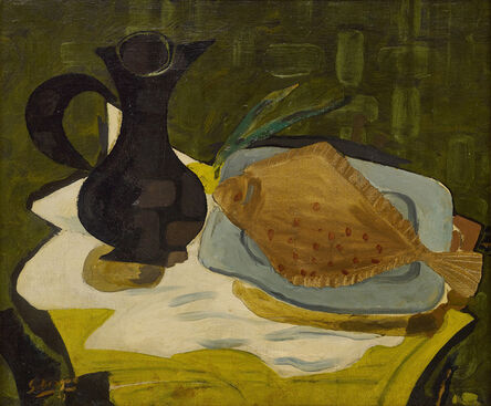 Georges Braque, ‘Pichet noir et limande’, 1942