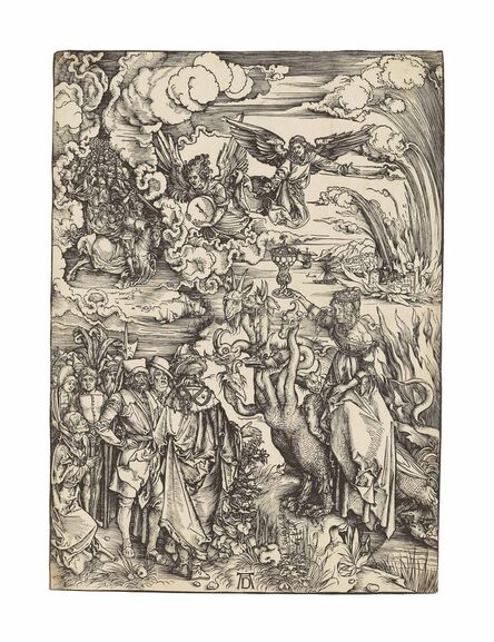 Albrecht Dürer, ‘The Babylonian Whore, from: The Apocalypse (B. 73; M., Holl. 177; S.M.S. 125)’, ca. 1496-97