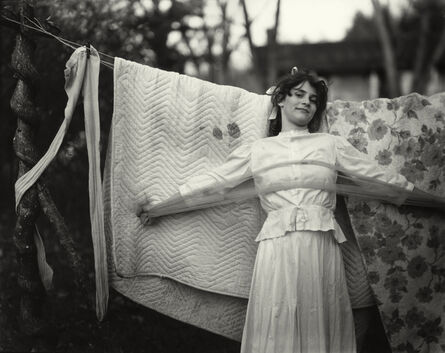 Sally Mann, ‘Untitled from the "At Twelve" Series, Jenny and the Bedspread’, 1983-1985