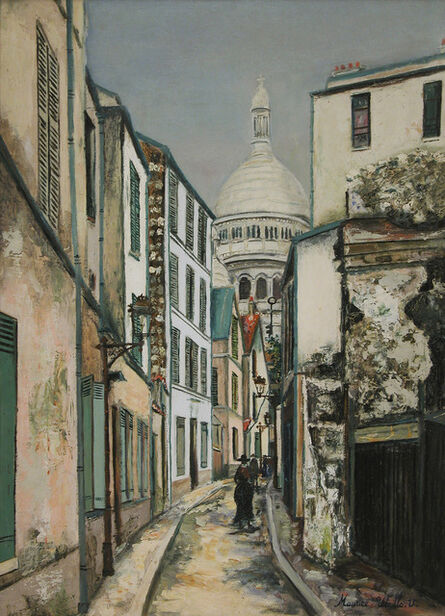 Maurice Utrillo, ‘Sacre Coeur à rue Saint-Rustique’, c. 1919
