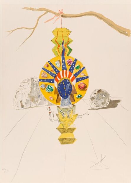 Salvador Dalí, ‘American clock, from Time’, 1976