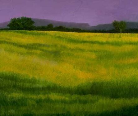 Ellen Sinel, ‘Country Grasses with Purple Skies’, 2002