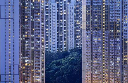 Romain Jacquet-Lagrèze, ‘'The Blue Moment #24' Hong Kong’, 2016