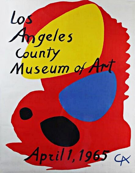 Alexander Calder, ‘The original Los Angeles County Museum of Art poster ’, 1965