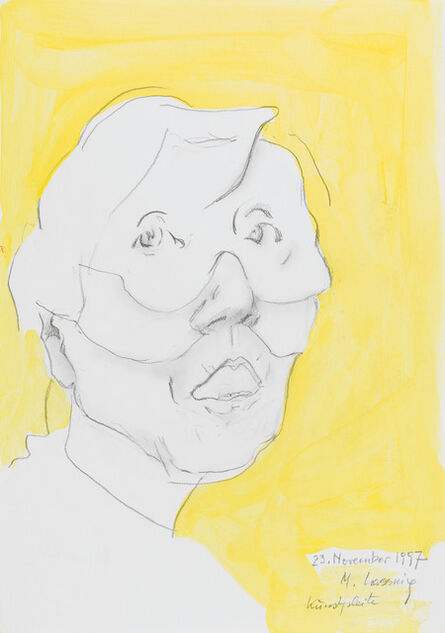 Maria Lassnig, ‘Künstlerpleite’, 1997