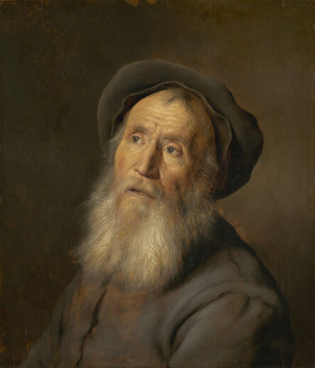 Jan Lievens, ‘Bearded Man with a Beret’, ca. 1630