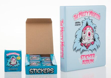 Buff Monster, ‘The Melty Misfits, trading cards’, 2014
