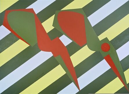Mao Xuhui 毛旭辉, ‘ Scissors in Spring: A Pair or Two Halfs ’, 2009