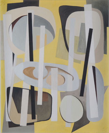 Alice Trumbull Mason, ‘Bearings Charted with Yellow’, 1946