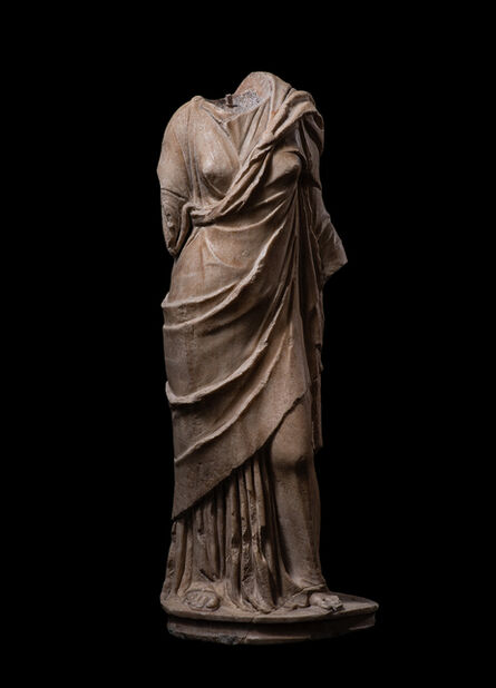 Ancient, ‘Roman statue of a draped goddess’, 2nd century AD