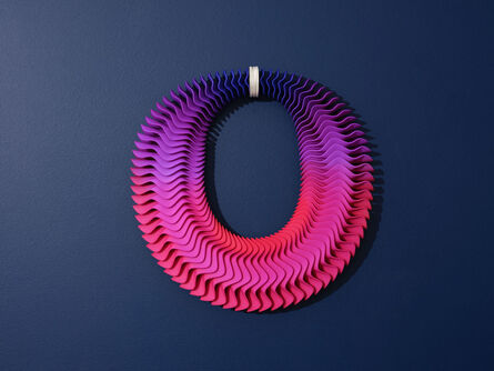 Lynne MacLachlan, ‘Tide Necklace (orange/pink/purple)’, 2022
