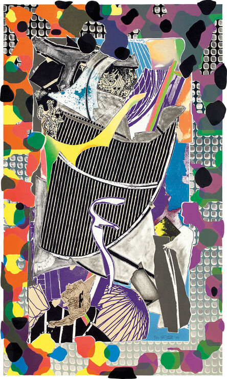 Frank Stella, ‘The Battering Ram, from Moby Dick Deckle Edges (A. & K. 214)’, 1993