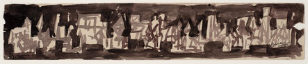 Rasheed Araeen, ‘Untitled (Cityscape)’, 1962