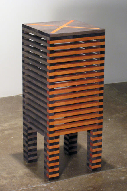 Jackie Ferrara, ‘Red X Table’, 2007