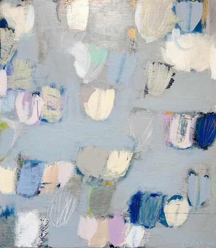 Ellen Hermanos, ‘Tulips with Blue Notes’, 2022