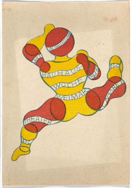 Georg Teltscher, ‘Bauhaus Postcard’, 1923