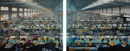 Edward Burtynsky, ‘Manufacturing #10a & #10b, Cankun Factory, Xiamen City, China’, 2005