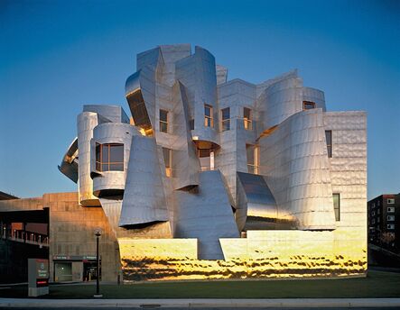 Frank Gehry, ‘Frederick R. Weisman Art and Teaching Museum, View of the West Elevation, Minneapolis, Minnesota’, 1990, 1993, 2009, 2011