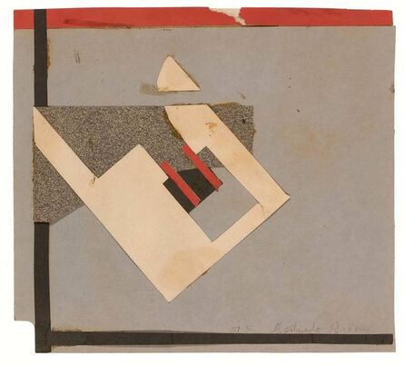 Gertrude Greene, ‘Abstract Collage’, 1939