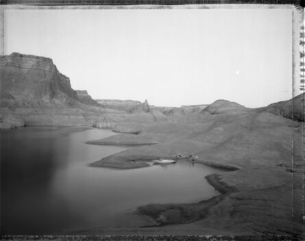 Mark Klett, ‘Campsite Reached by boat through watery canyons, Lake Powell, 8/20/83’, 1983