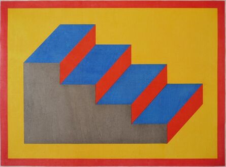 Sol LeWitt, ‘Form Derived from a Cubic Rectangle (steps)’, 1992