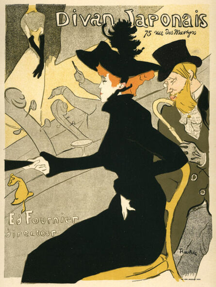 Henri de Toulouse-Lautrec, ‘Divan Japonais’, 1895