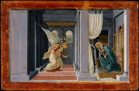 Sandro Botticelli, ‘The Annunciation’, ca. 1485-1492