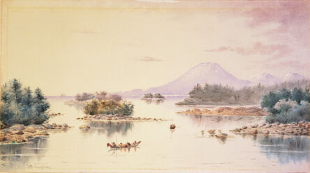 Theodore J. Richardson, ‘Sitka Bay, Alaska’, 1889