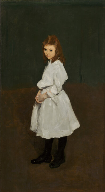 George Bellows, ‘Little Girl in White (Queenie Burnett)’, 1907