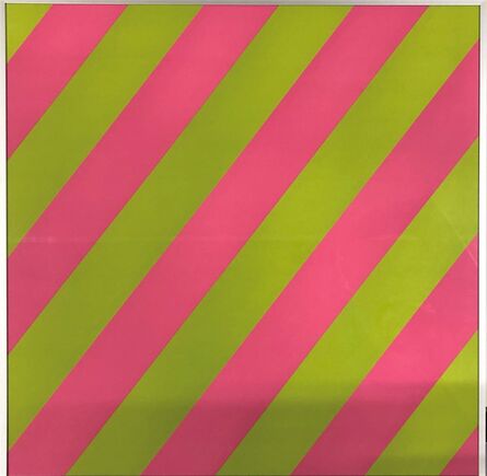 Olivier Mosset, ‘Composition Pink / Green’, 2003