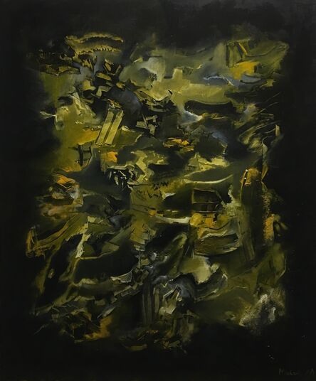 Moisés Moreno, ‘Black background’, 2019