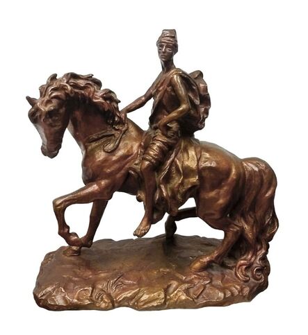Giorgio de Chirico, ‘Horse and rider’, ca. 1970
