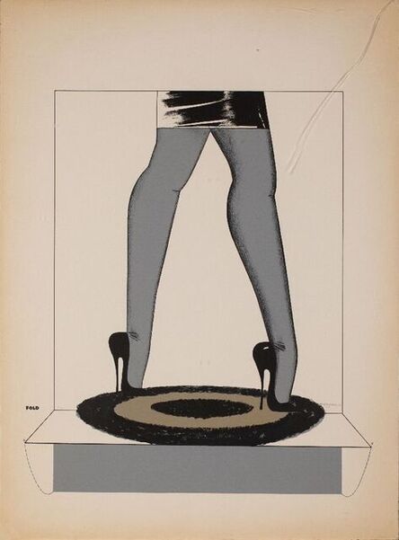 Allen Jones, ‘Untitled (New Perspective on Floors I)’, 1966