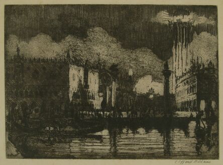 Clifford Isaac Addams, ‘Venetian Fete’, ca. 1914
