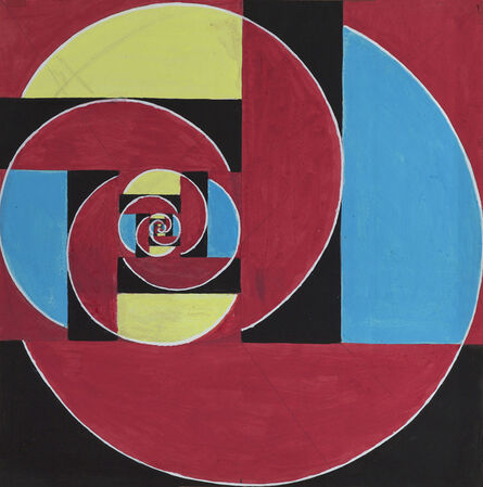 Benny Collin, ‘Untitled (Abstraction in Red, Black, Blue, and Yellow)’